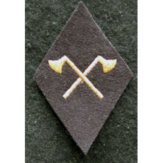 LOSANGE DE BRAS MODÈLE 45 : modèle sous officier Légion Etrangère pionniers du 1° régiment étranger