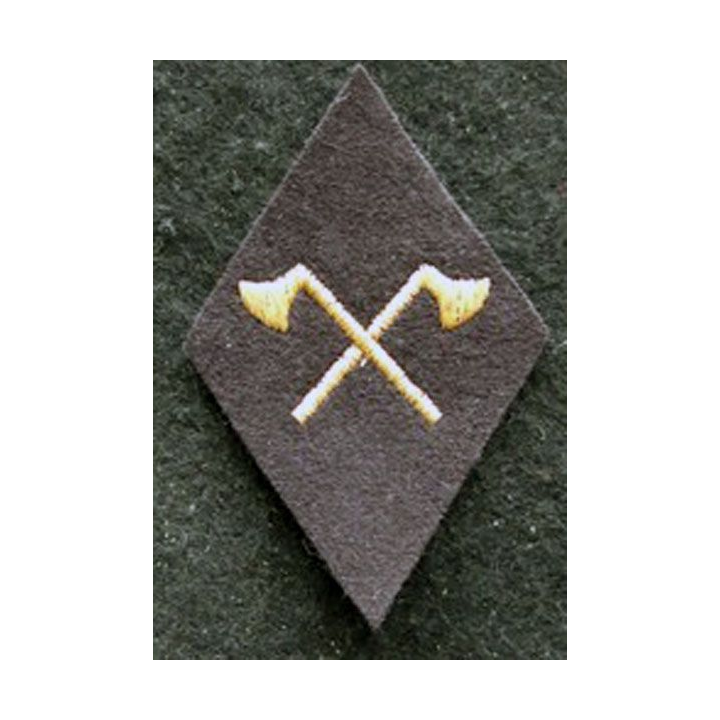 LOSANGE DE BRAS MODÈLE 45 : modèle sous officier Légion Etrangère pionniers du 1° régiment étranger