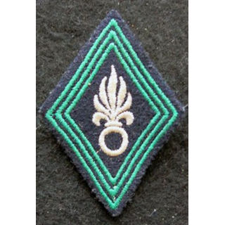 LOSANGE DE BRAS MODÈLE 45 : modèle cadre Légion Etrangère 1° régiment étranger de cavalerie