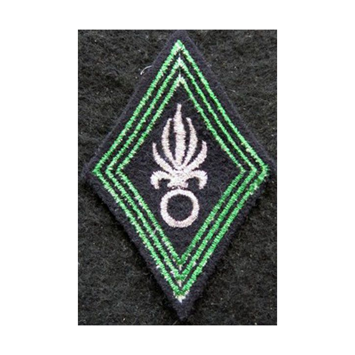 LOSANGE DE BRAS MODÈLE 45 : modèle cadre Légion Etrangère 1° régiment étranger de cavalerie (variante)