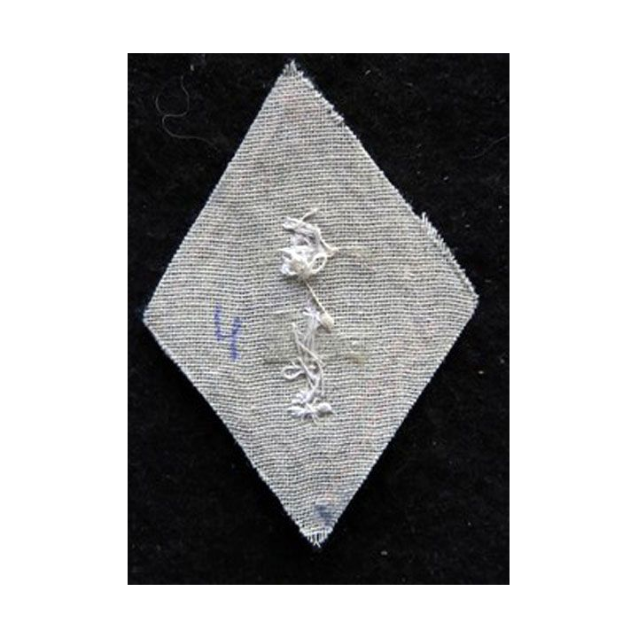 LOSANGE DE BRAS MODÈLE 45 : modèle officiers 5° régiment d'infanterie