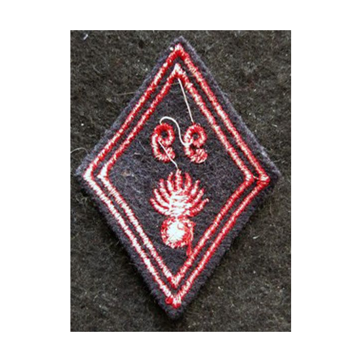 LOSANGE DE BRAS MODÈLE 45 : modèle troupe 99° régiment d'infanterie (1967)