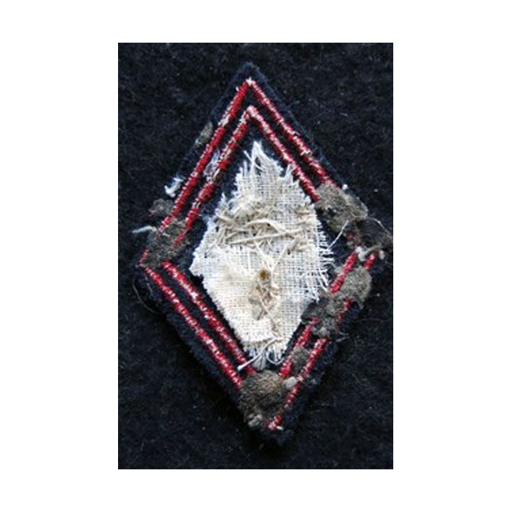 LOSANGE DE BRAS MODÈLE 45 : modèle officiers 131° régiment d'infanterie en cannetille