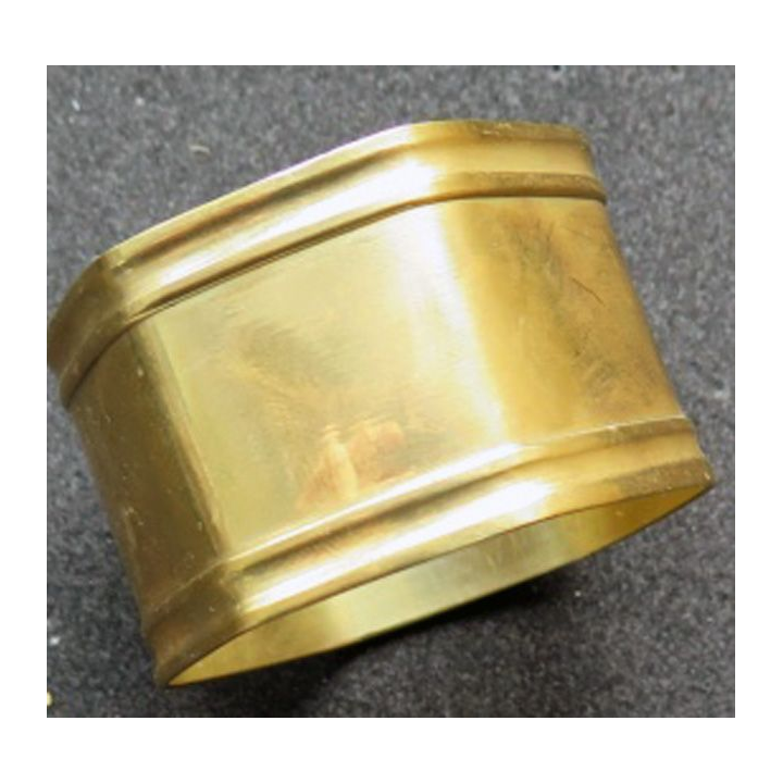 rond de serviette marine pentagonal 4 cm en laiton 