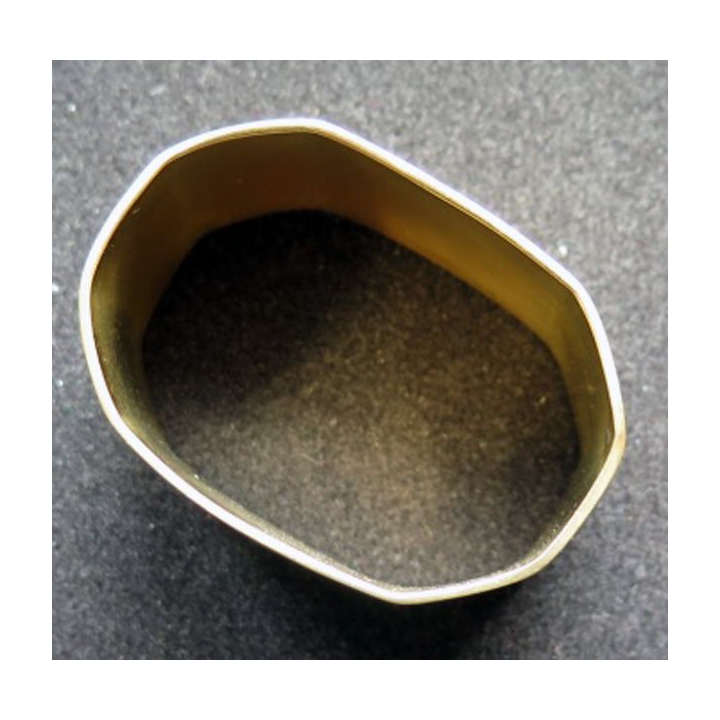 rond de serviette marine octogonal 5 cm en laiton