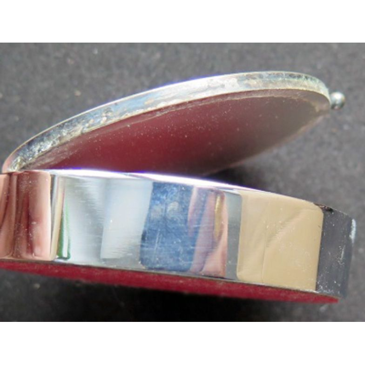 13° DBLE Boite à bijoux argentée 13° Demi brigade légion étrangère