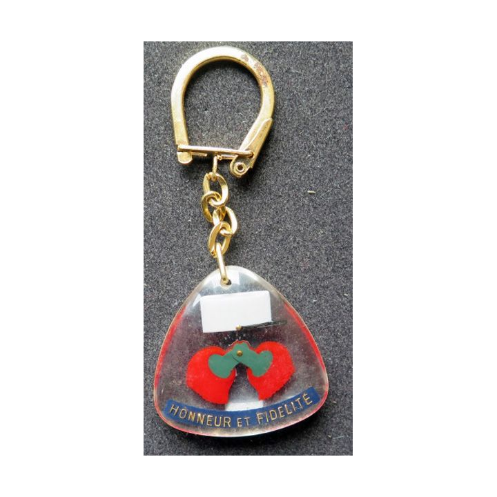 PORTE CLEFS : porte clefs de la légion étrangère honneur et fidélité