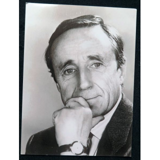 Photo du Capitaine Pierre Sergent (vers 1990) 12,8 X 17,3 cm