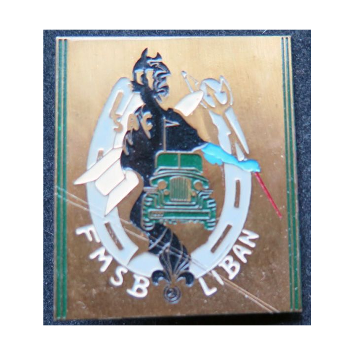 2° REI : Compagnie éclairage et d'appui du 2° REI FMSB Liban grand modèle