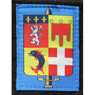 insigne tissu de la Zone Terre Sud Est  5,7 x 7,4 cm