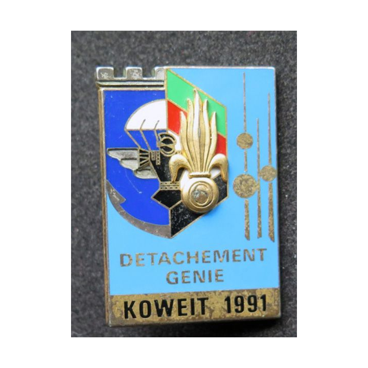 6° REG - 17° RGP : 6° RÉGIMENT ÉTRANGER DU GÉNIE KOWEIT 1991