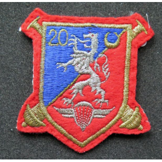 20° GAP : insigne tissu du 20° groupe d'artillerie parachutiste