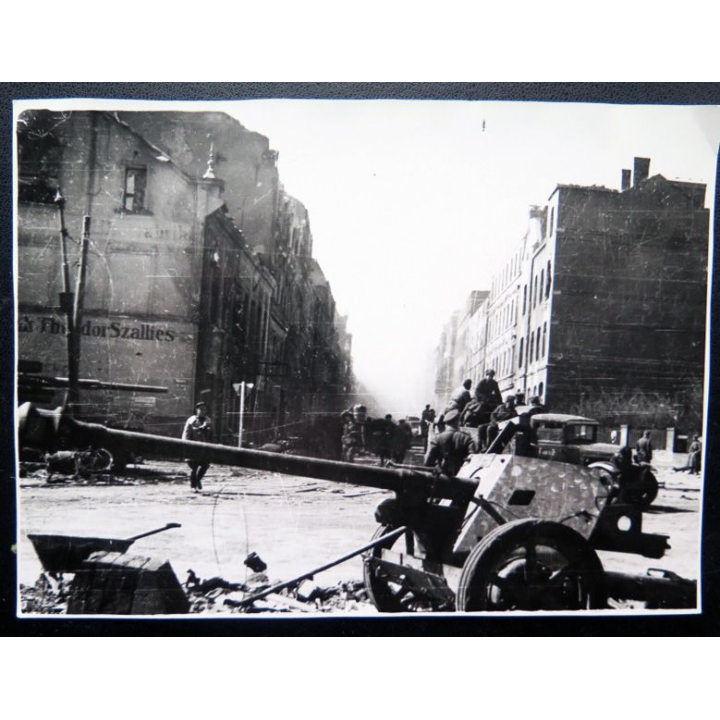 URSS : photo de l'Allemagne capitulée 18 x 13 cm