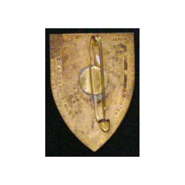 VIETNAM : COMMANDO N°5 NORD VIETNAM ÉMAIL PASTILLE RESSOUDÉE