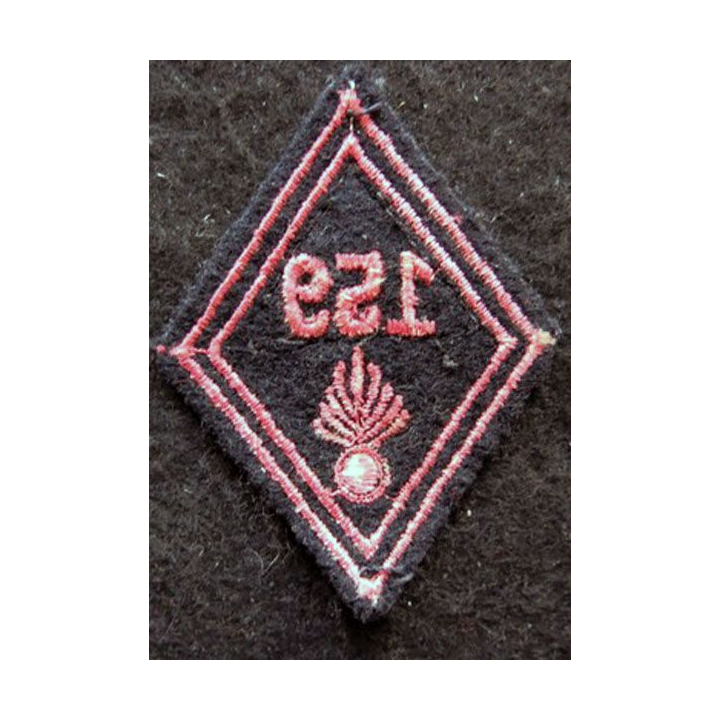 LOSANGE DE BRAS MODÈLE 45 : modèle troupe 159° bataillon d'infanterie alpine AFN