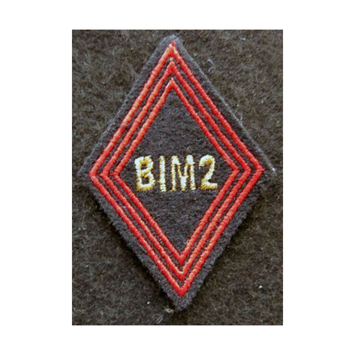 LOSANGE DE BRAS MODÈLE 45 : modèle sous officiers Bataillon d'Infanterie mécanisée N° 2 Kosovo