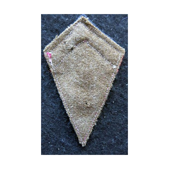 LOSANGE DE BRAS MODÈLE 45 : modèle précoce 1° classe infanterie coloniale période Indochine 1945-1947