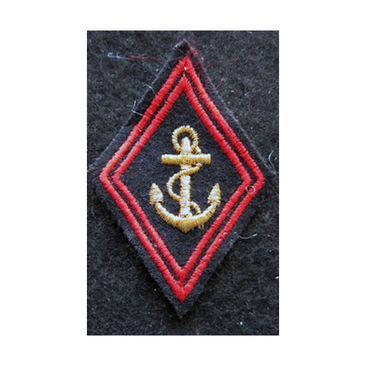 LOSANGE DE BRAS MODÈLE 45 : modèle sous officiers infanterie coloniale