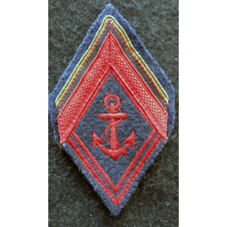 LOSANGE DE BRAS MODÈLE 45 : modèle 1° classe infanterie coloniale ou troupes de Marine