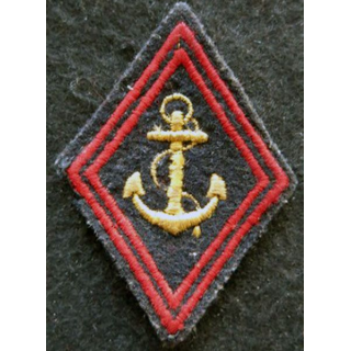 LOSANGE DE BRAS MODÈLE 45 : modèle sous officiers infanterie coloniale