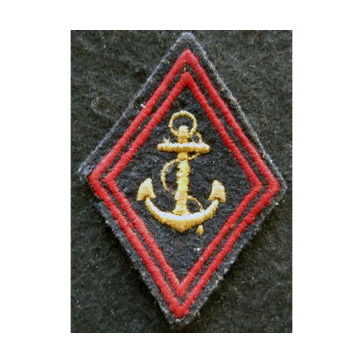 LOSANGE DE BRAS MODÈLE 45 : modèle sous officiers infanterie coloniale