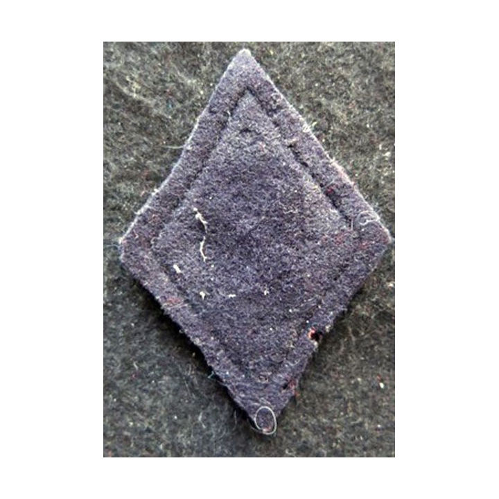 LOSANGE DE BRAS MODÈLE 45 : modèle officiers infanterie coloniale en cannetille