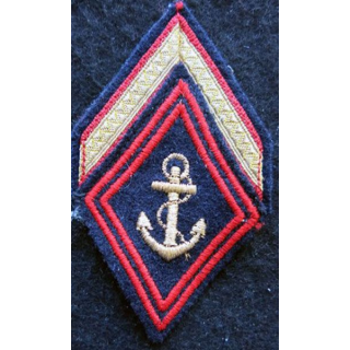 LOSANGE DE BRAS MODÈLE 45 : modèle pour sergent infanterie coloniale
