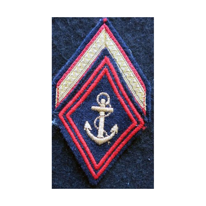 LOSANGE DE BRAS MODÈLE 45 : modèle pour sergent infanterie coloniale