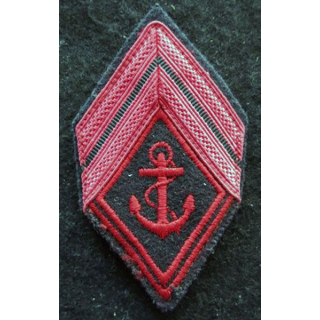 LOSANGE DE BRAS MODÈLE 45 : modèle caporal de l' infanterie coloniale