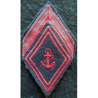 LOSANGE DE BRAS MODÈLE 45 : modèle 1° classe engagé infanterie coloniale petite ancre