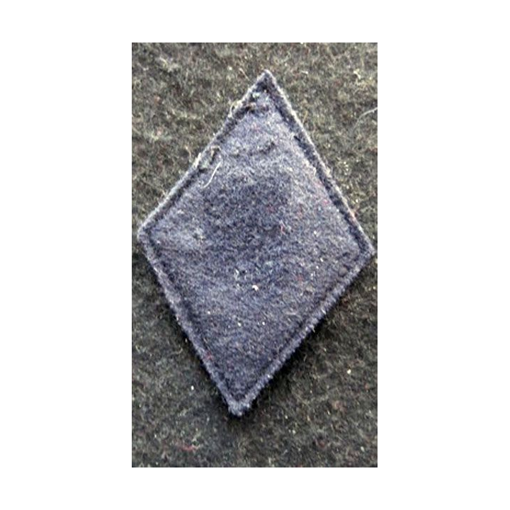 LOSANGE DE BRAS MODÈLE 45 : modèle pour sergent infanterie coloniale petite ancre laminette