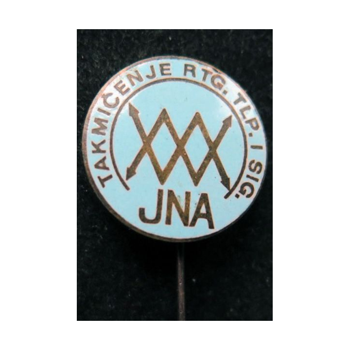 insigne broche commémoratif yougoslave période soviétique