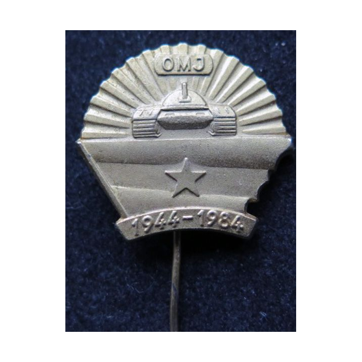insigne broche commémoratif yougoslave période soviétique