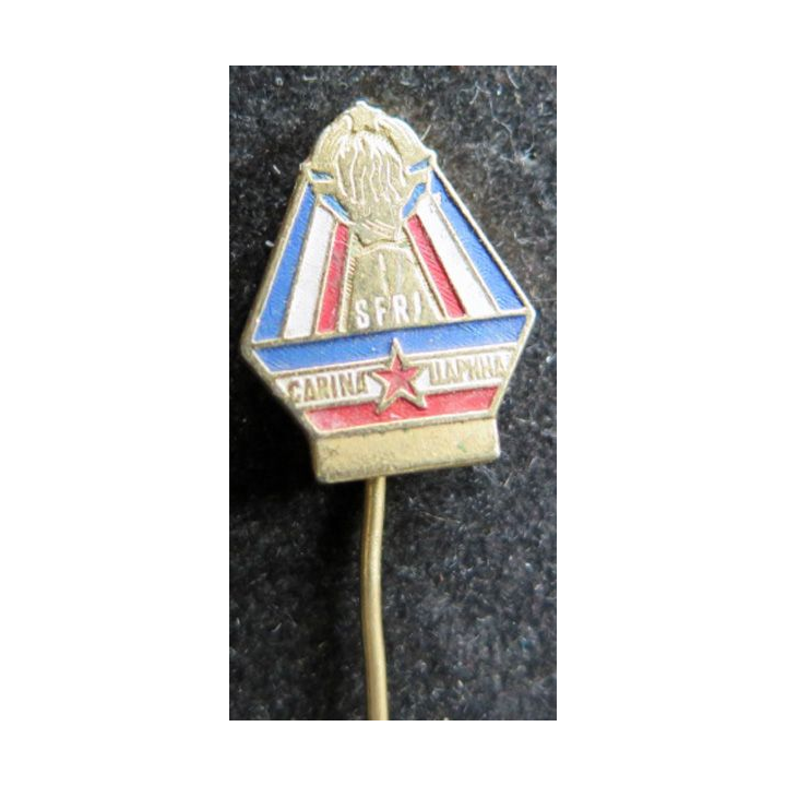 insigne broche commémoratif yougoslave période soviétique