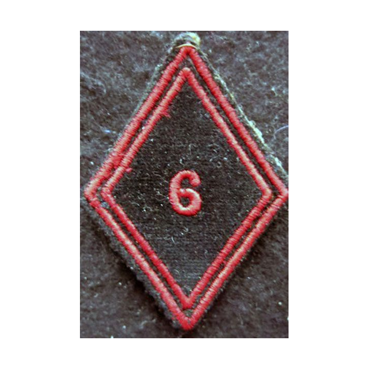 LOSANGE DE BRAS MODÈLE 45 : Ecusson  troupe du 6° régiment de Génie