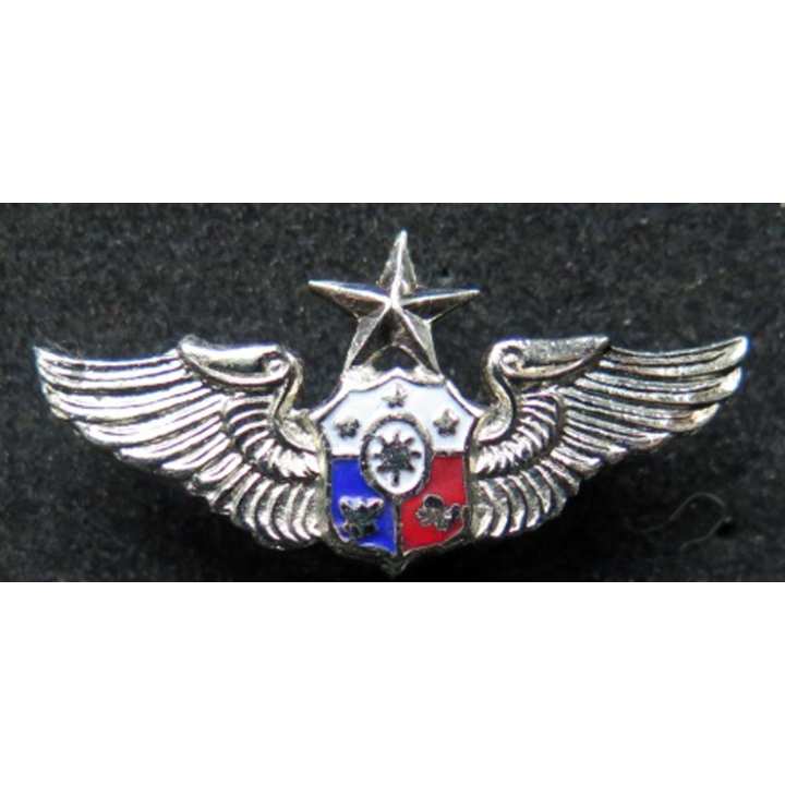 PHILIPPINES : insigne métallique de pilote de 2° classe