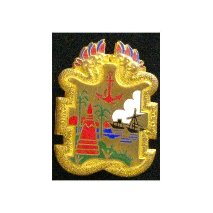 CAMBODGE : BATAILLON DE SÉCURITÉ DE PHNOM PENH ÉMAIL