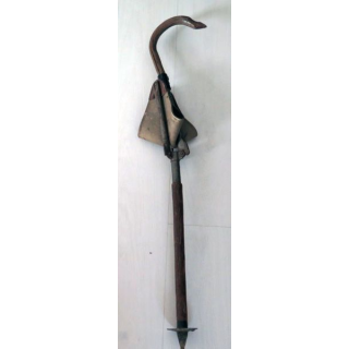 Canne siège parapluie de campagne de fabrication AKAH Lederwaren exclusiv