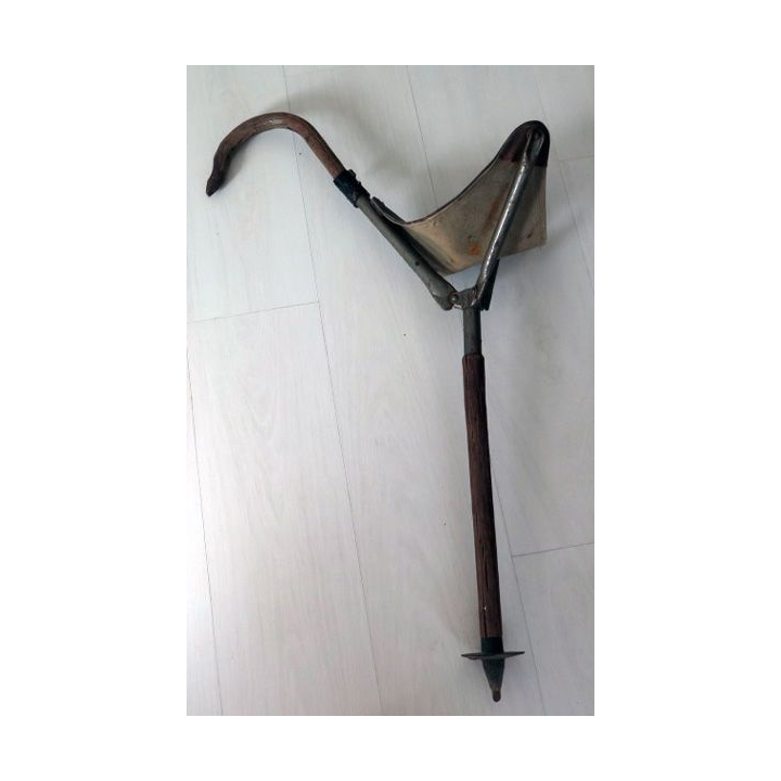 Canne siège parapluie de campagne de fabrication AKAH Lederwaren exclusiv