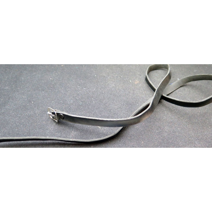 sangle en cuir de la gendarmerie de longueur 95 cm