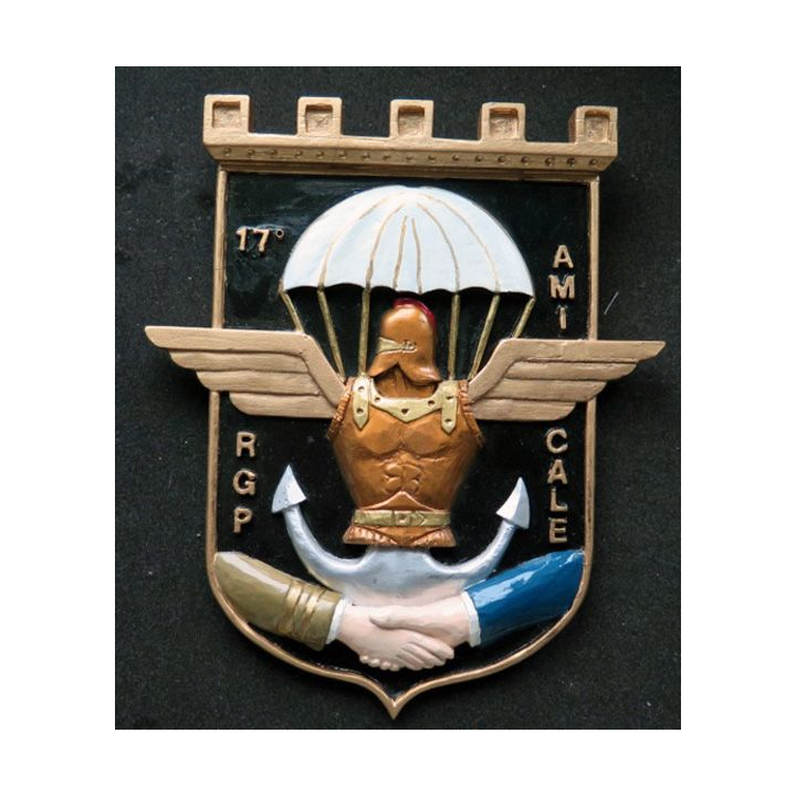 17° RGP moulage plâtre amicale du 17° régiment du génie parachutiste