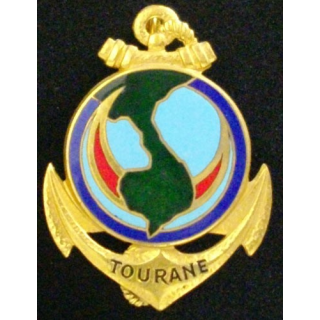 VIETNAM : COMPAGNIE DE GARNISON DE TOURANE ÉMAIL