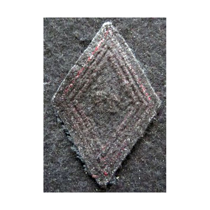 LOSANGE DE BRAS MODÈLE 45 : Ecusson sous officiers du 17° Régiment du génie aéroporté (RGAP) à Castelsarrasin 1963