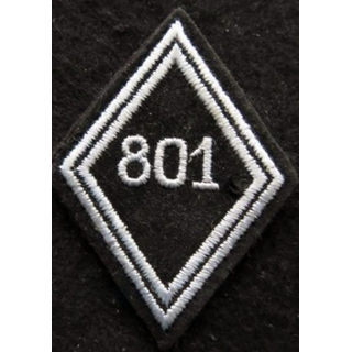 LOSANGE DE BRAS MODÈLE 45 : Ecusson troupe 118° bataillon de transmissions période 1950