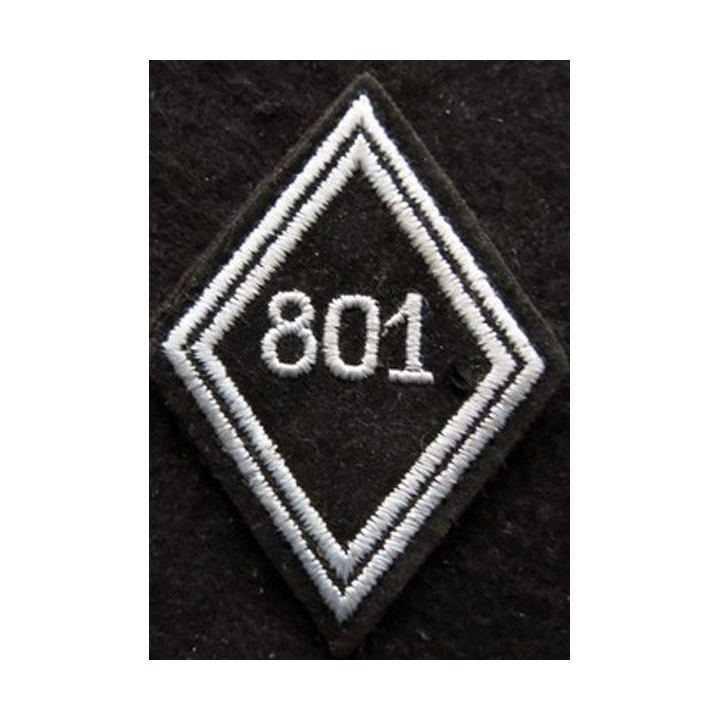 LOSANGE DE BRAS MODÈLE 45 : Ecusson troupe 118° bataillon de transmissions période 1950