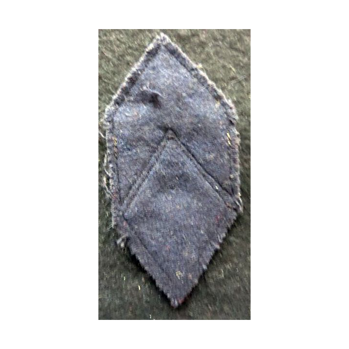 LOSANGE DE BRAS MODÈLE 45 : Ecusson caporal chef du 57° régiment de Transmissions 1977