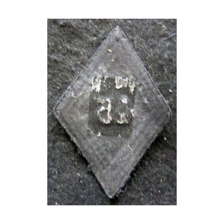 LOSANGE DE BRAS MODÈLE 45 : Ecusson troupe 45° Régiment de Transmissions (2° Bataillon) Sahara 1956