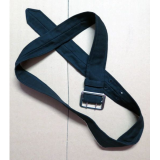 ceinture d'uniforme de veste de gendarmerie en tissu noir
