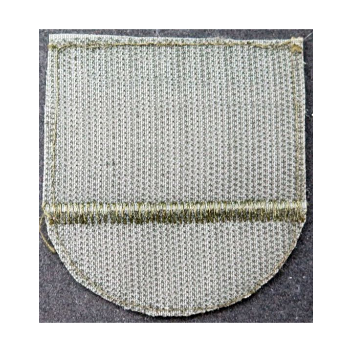 insigne de manche en tissu FRANCE bleu clair bout arrondi