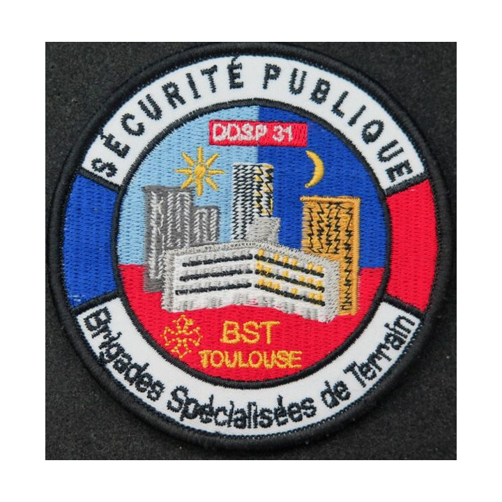 Insigne tissu de la sécurité piublique DDSP 31 BST Toulouse